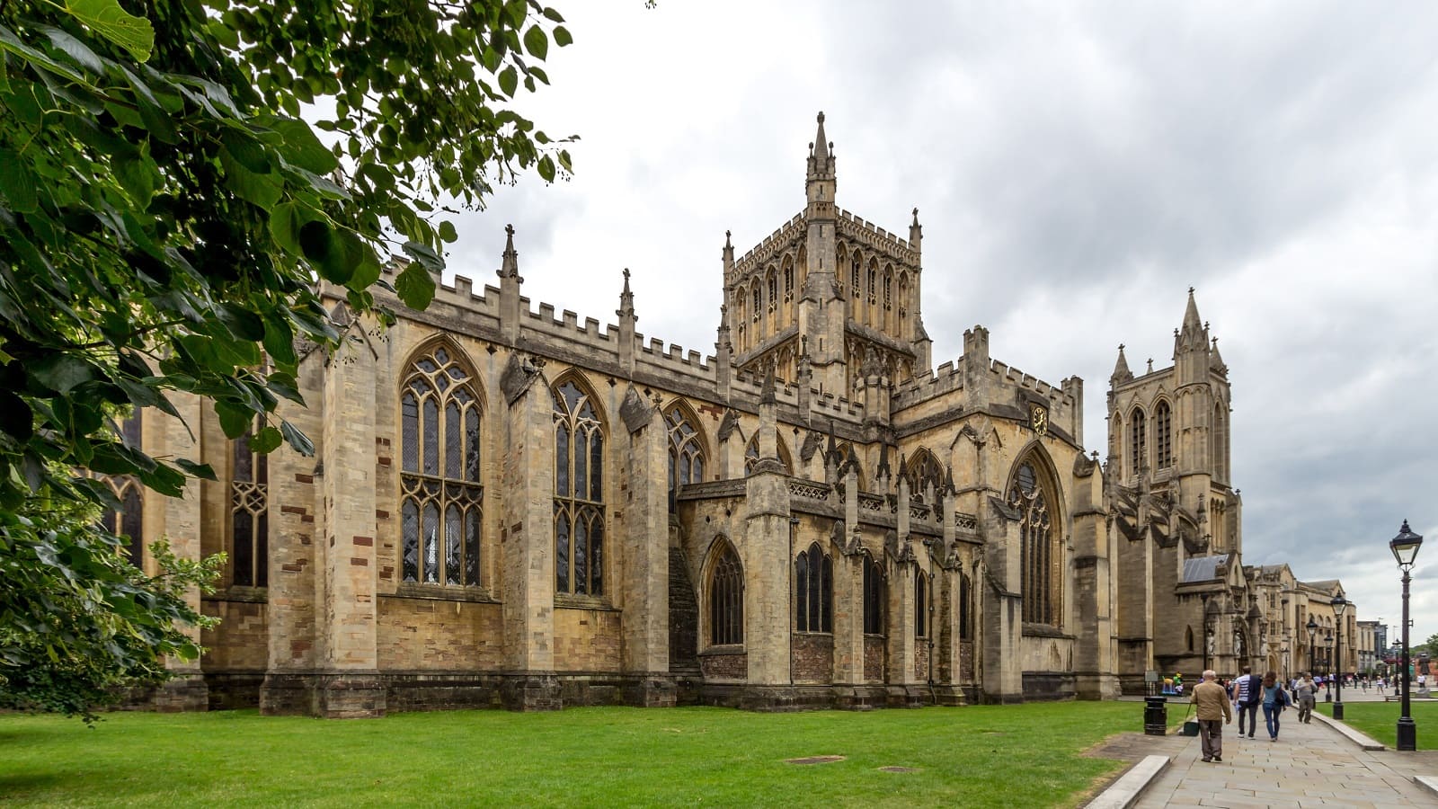 Bristol Cathedral in the heart of Bristol