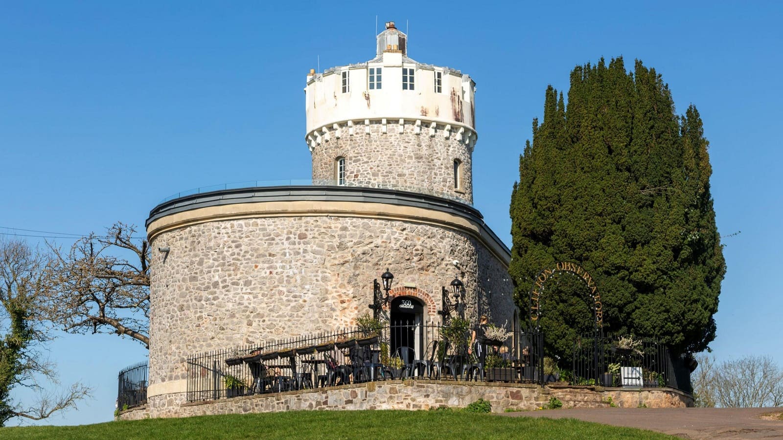 Clifton Observatory overlooking the Avon Gorge in Bristol