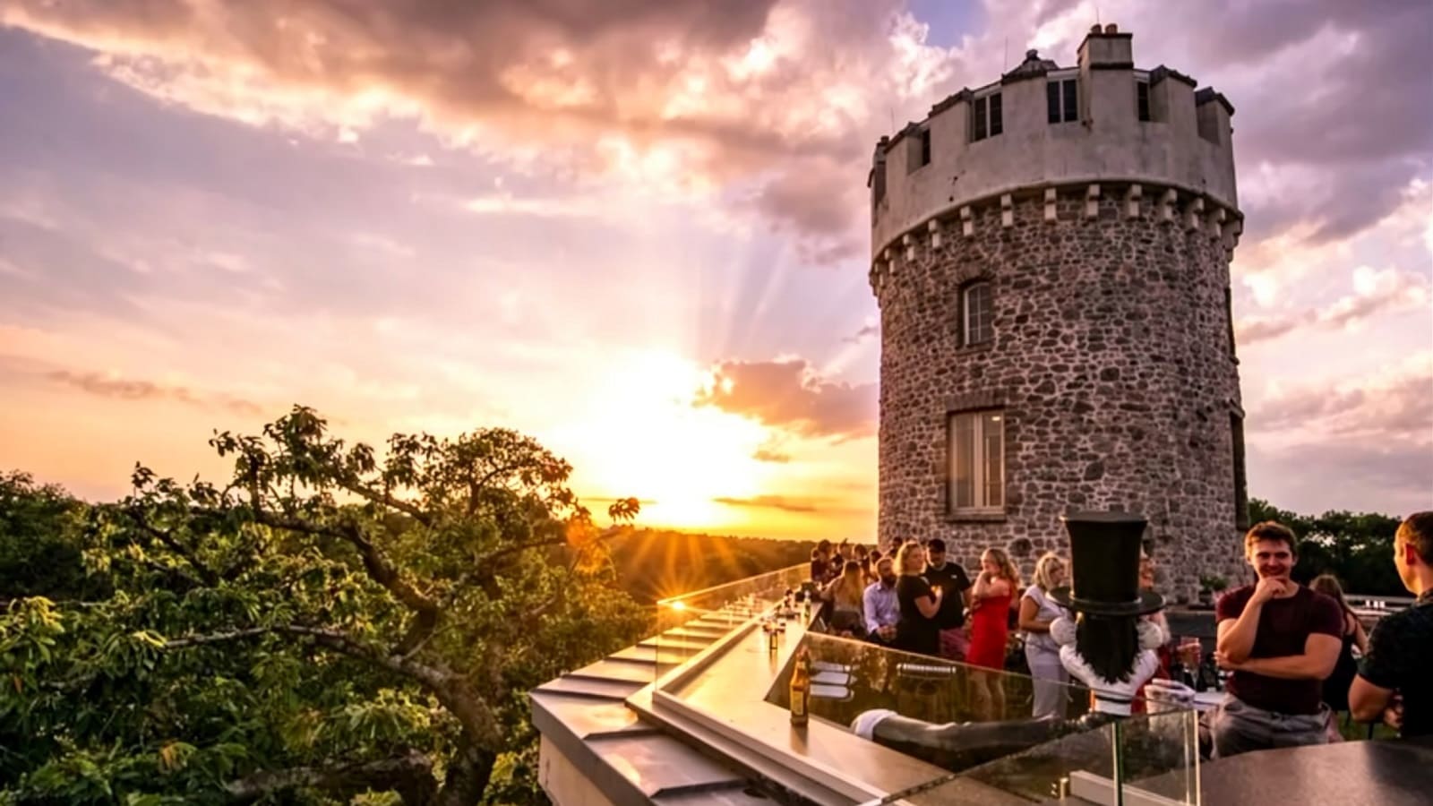 Clifton Observatory overlooking the Avon Gorge in Bristol