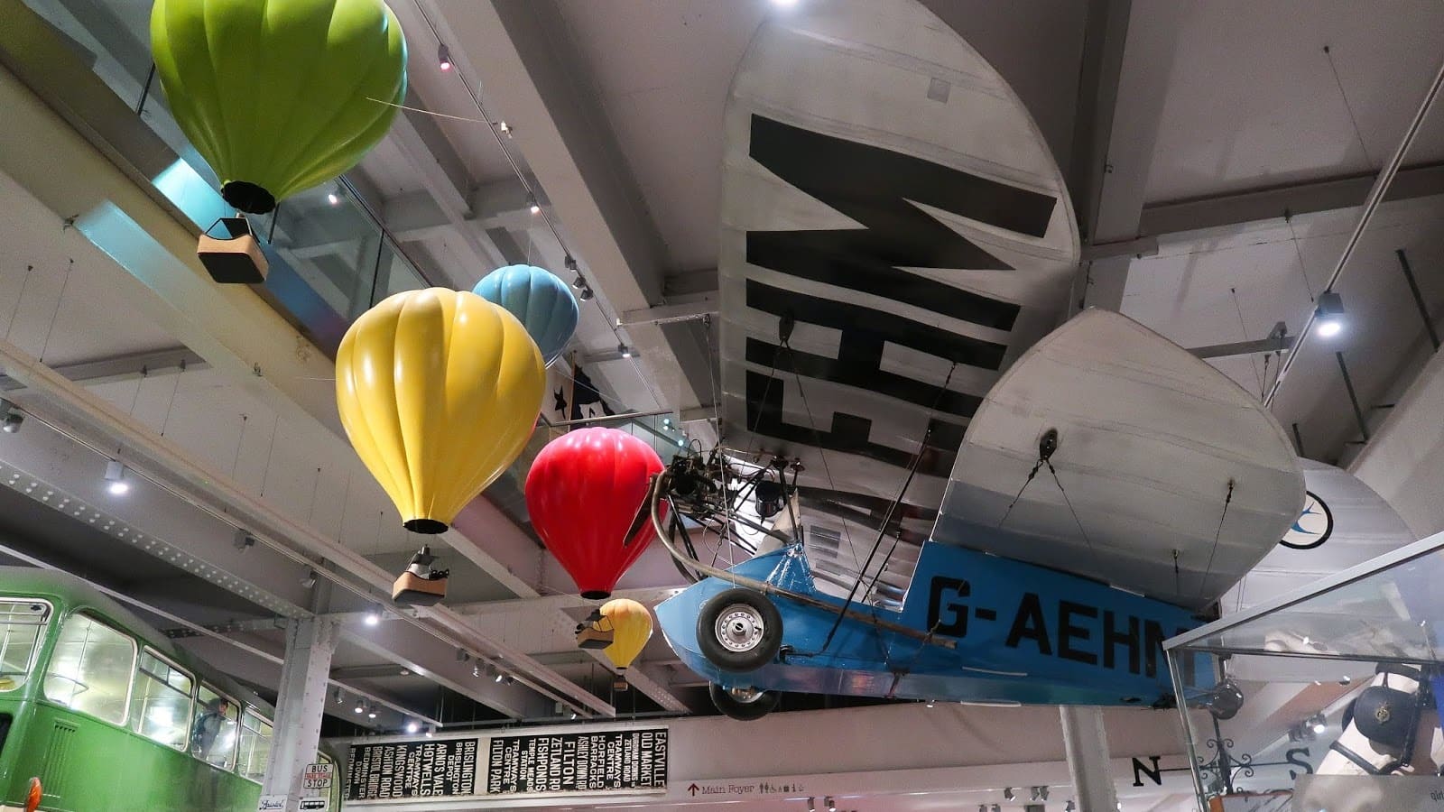 Interior exhibition space at M Shed museum in Bristol