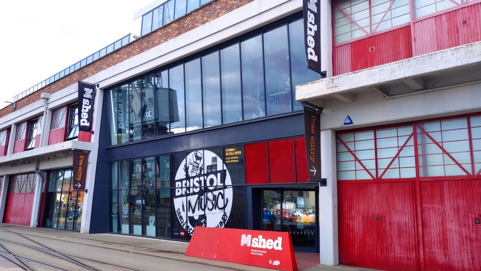 M Shed museum on Bristol Harbourside