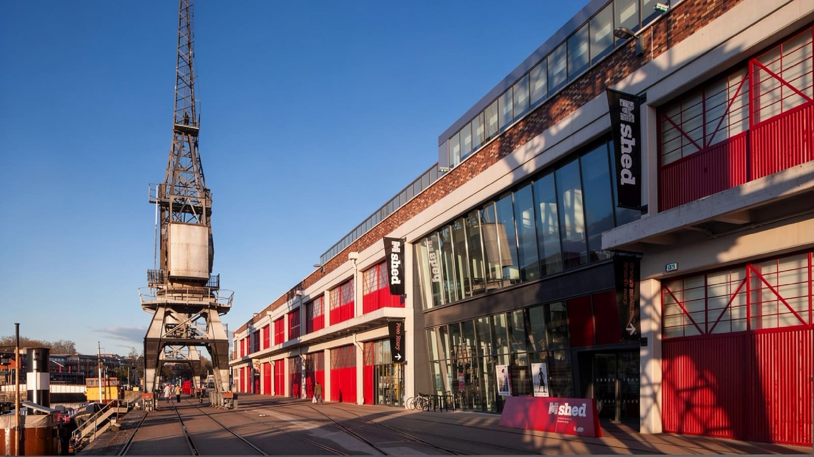 M Shed museum on Bristol Harbourside